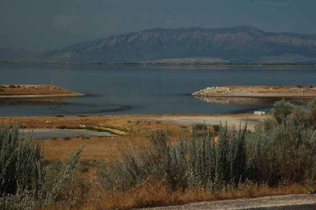 entrance to the marina